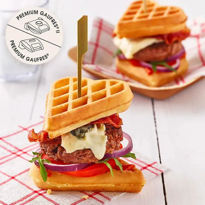 Plaques Gaufres cœur - Premium Gaufres® - 2