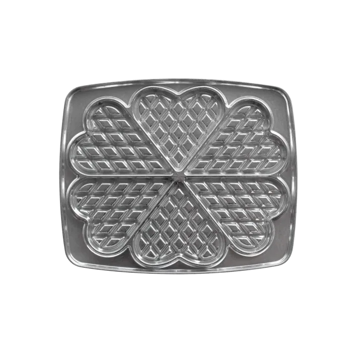 Plaques traditionnelles Gaufres coeur - Super 2 - 1