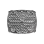 Plaques traditionnelles Gaufres coeur - Super 2 - 1