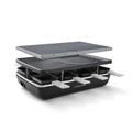 Raclette Element - Plaque gril crêpe + Pierre de cuisson - 1